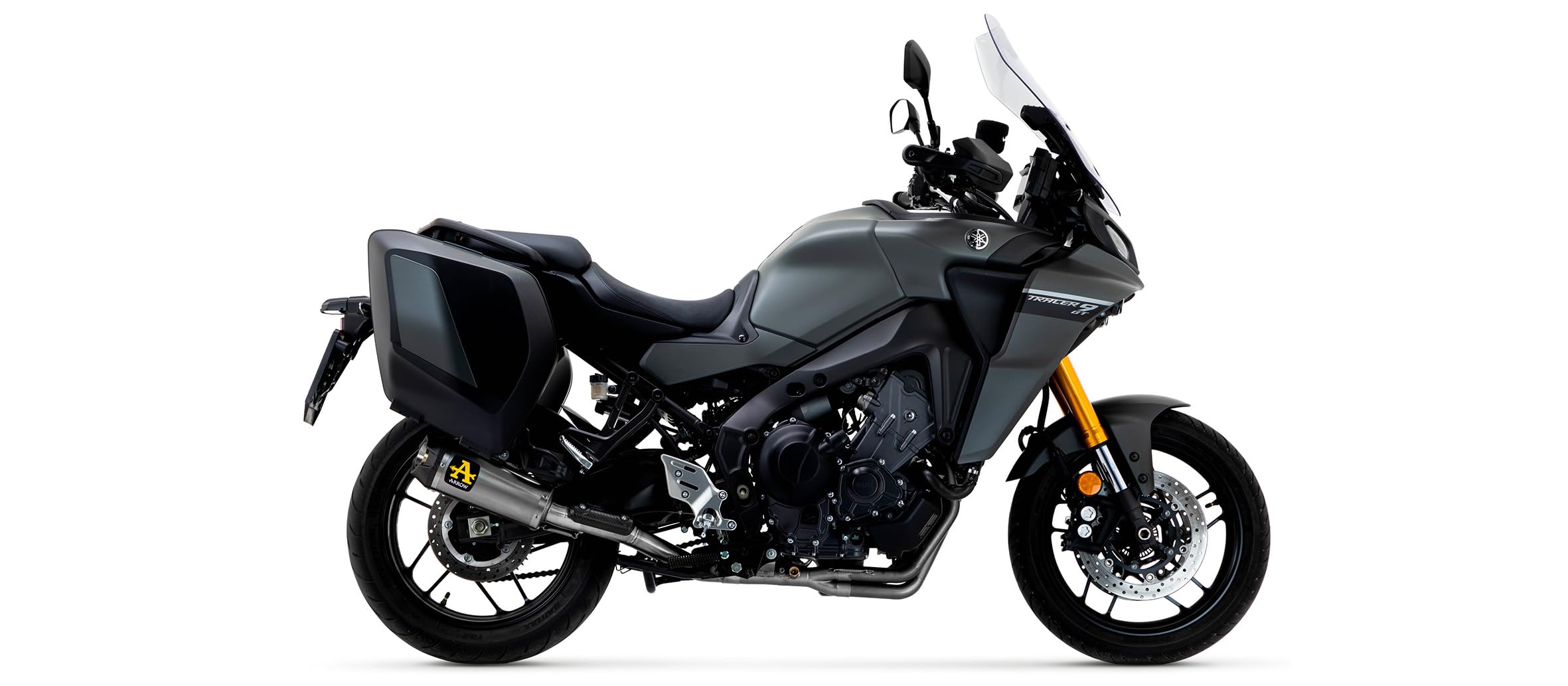 YAMAHA TRACER 9 '21 HOMOLOGATED CATALYTIC STAINLESS STEEL COLLECTOR LOW VERSION