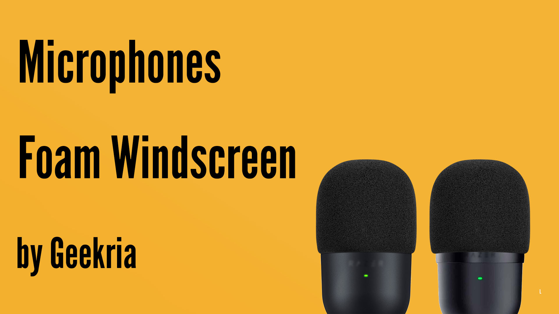 Amazon.com: Geekria for Creators Foam Windscreen Compatible with