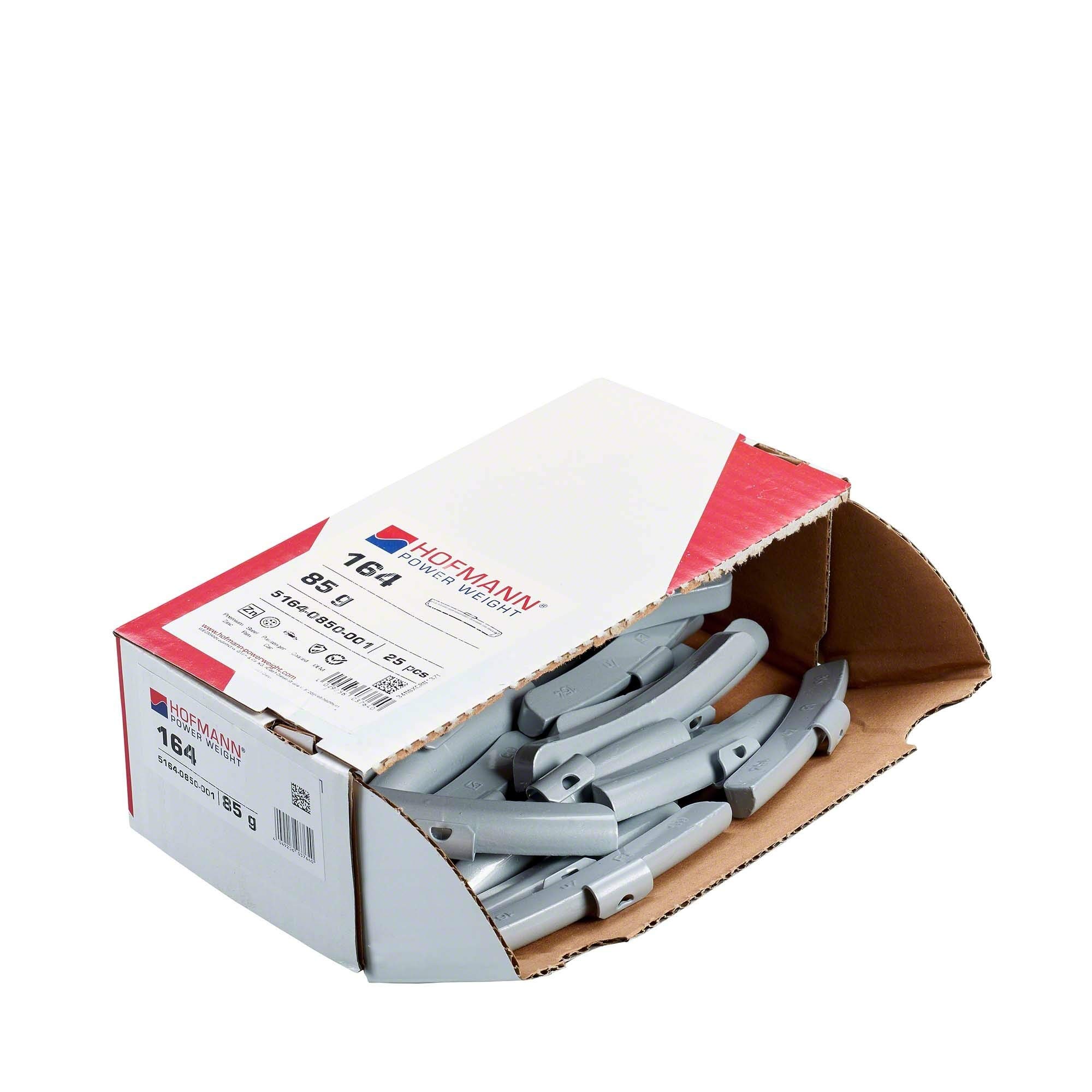 Hofmann Power Weight 25x Auswuchtgewichte Schlaggewichte 85g | Wuchtgewichte Sommerreifen Winterreifen | Schlaggewichte Reifen Stahlfelgen