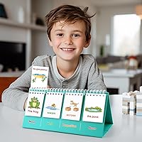 Vista 4 de Juguetes de terapia del habla, construcción de oraciones para niños de primer 1º, 2º y 3er grado, artículos imprescindibles para el aula de jardín