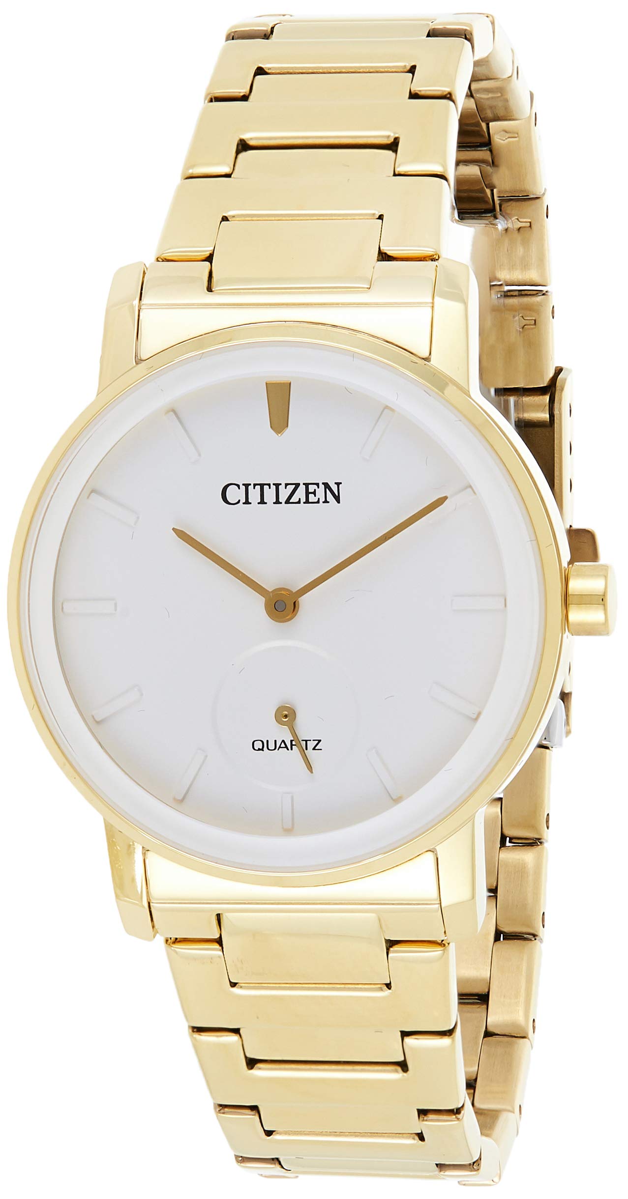 Citizen Stainless Steel Analog White Dial Women Watch-Eq9062-58A, Gold Band (B07VHVLFC4) Amazon Price History, Amazon Price Tracker