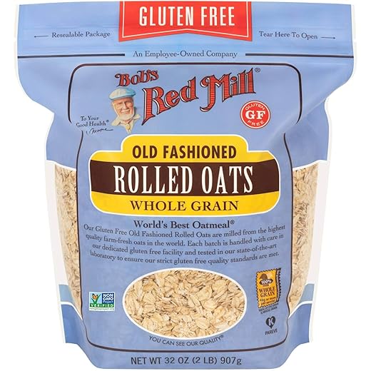 Bobs Red Mill Old fashion Gluten Free Rolled Oats 907gm Who