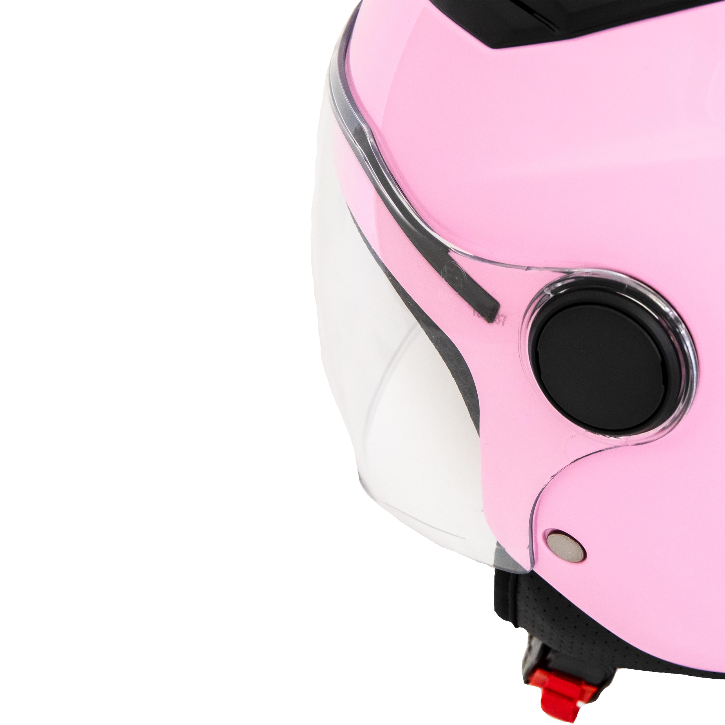 ONE BY CAMAMOTO - Casco da Moto Bambino Junior Omologato ECE 22.06 con Chiusura Micrometrica Visiera Lunga Interno Estraibile