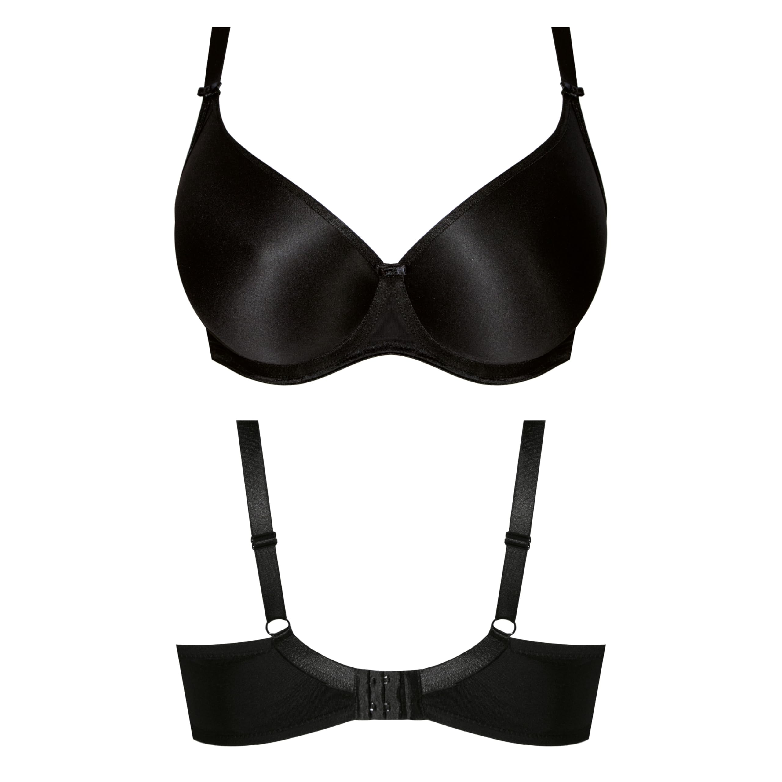 Glatter BH Damen mit Bügel – Komfort Büstenhalter Anna – Minimizer-BH Perfekter Halt und Eleganz
