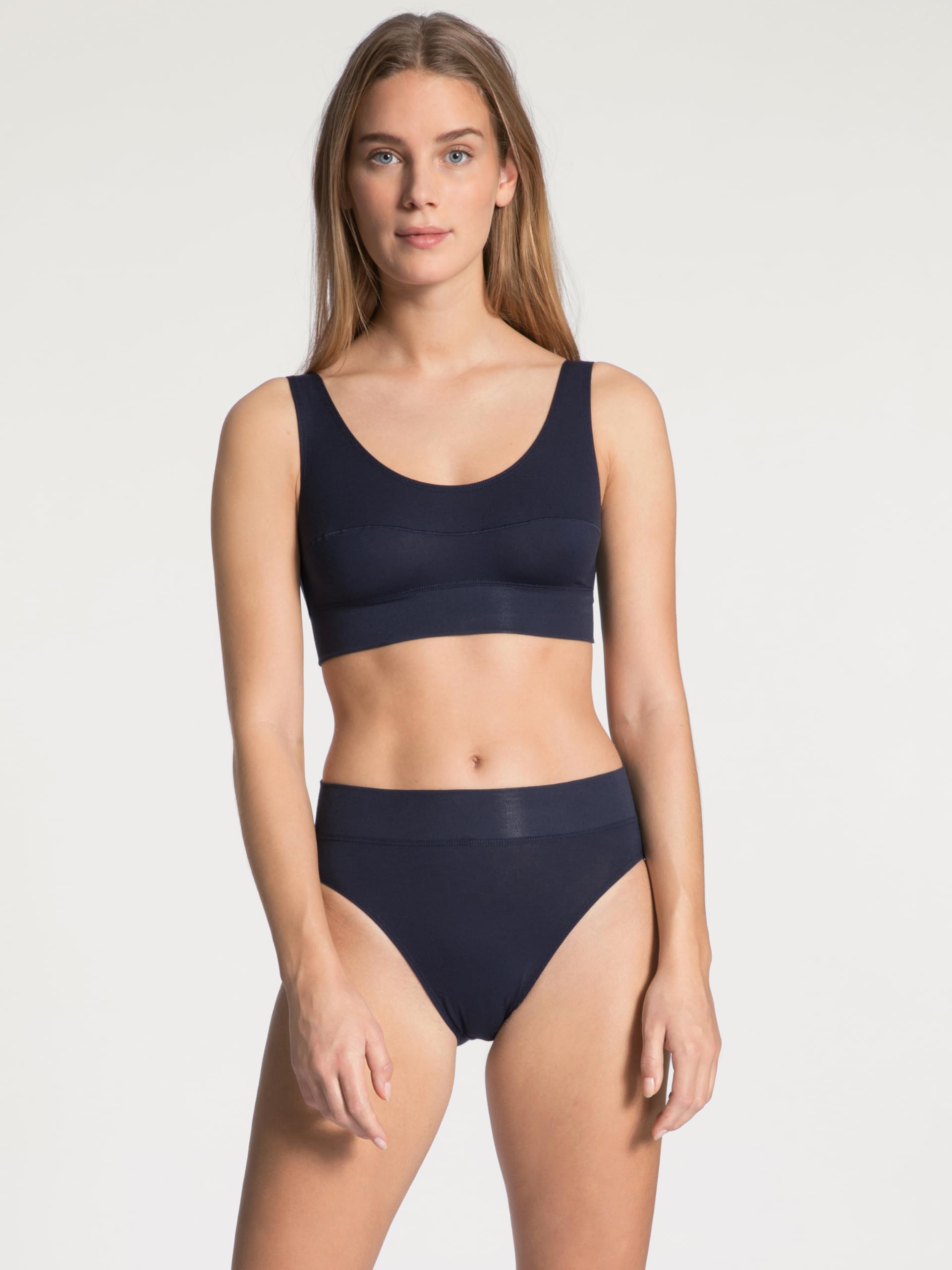 Calida Bralette Senza Ferretto Casual Donna Purple