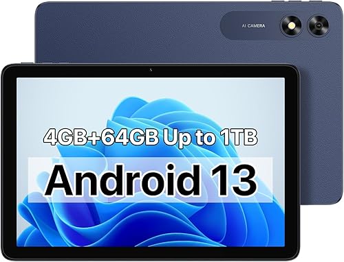 UMIDIGI Tabletas Android 13 2023, G2 Tab 8 (4+4) GB+64GB hasta 1TB, tableta de 10.1 pulgadas 8MP+8MP Cámara dual, WiFi 6 Bluetooth 5.0 6000mAh