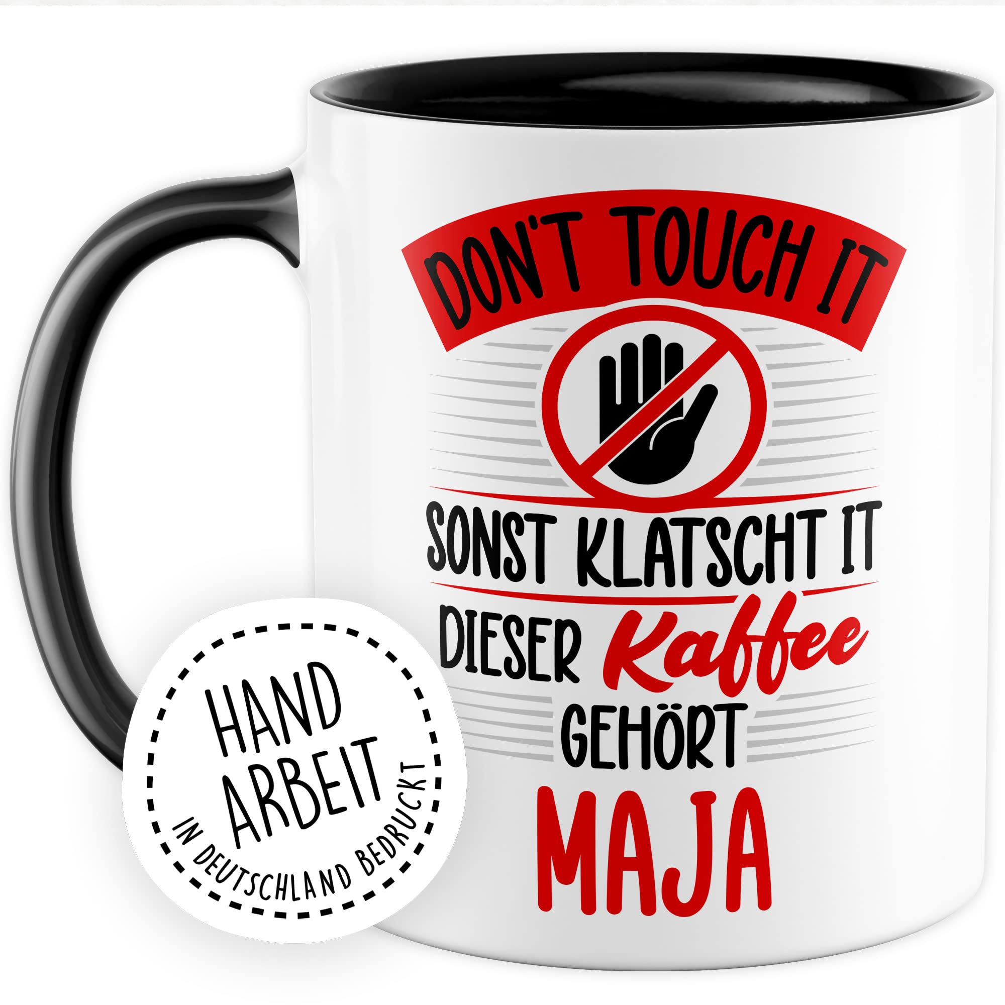 Tasse à Café Humoristique Avec Nom Personnalisé De Noël 2023