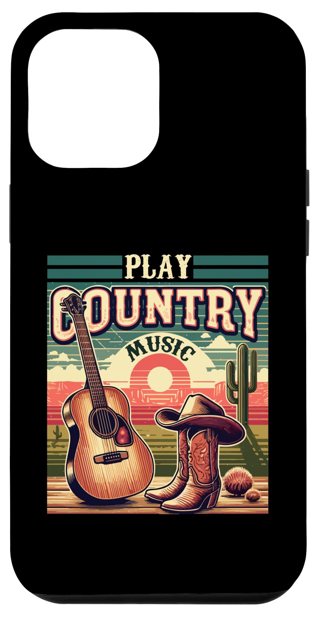 Play Country Music Vintage Western Festival American Case for iPhone 14 Plus