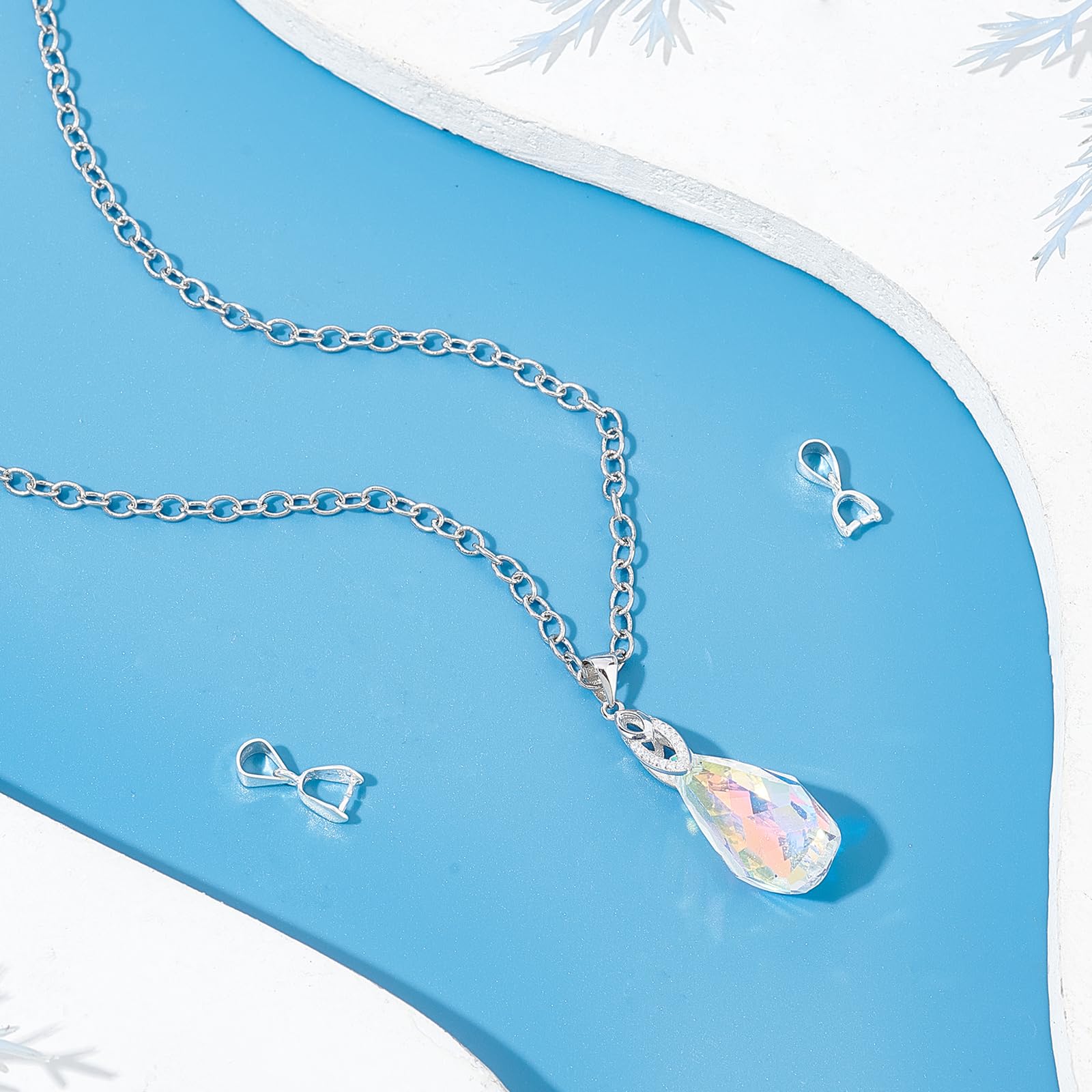 Chiusure A Scatto (bail) Per Ciondoli In Argento Sterling 925