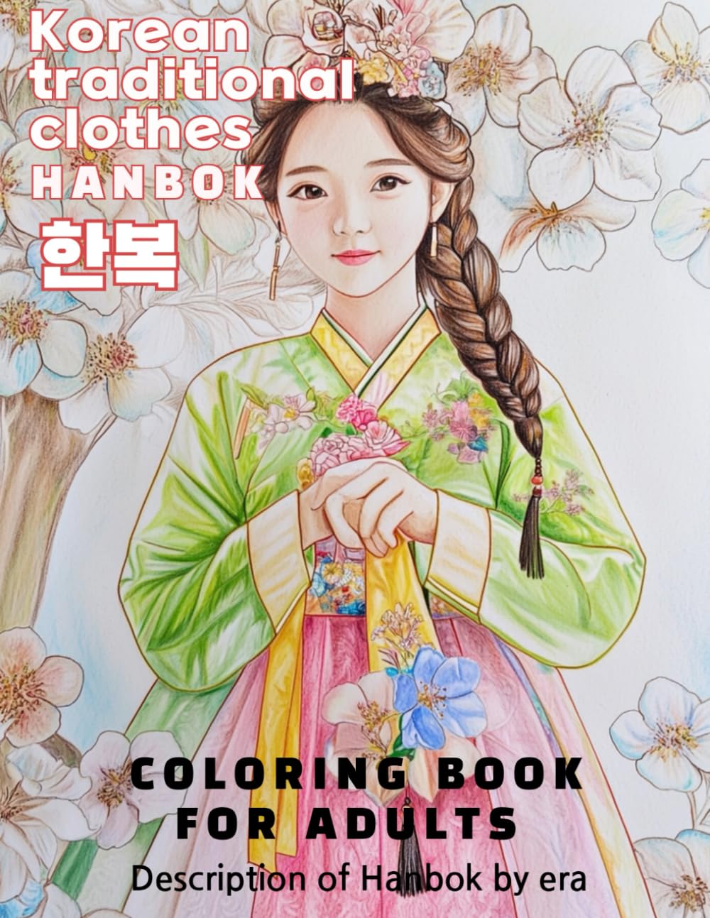 Korean Hanbok Illustration: Korean traditional clothes