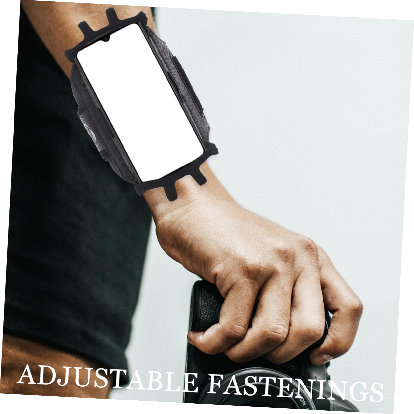 jojofuny 3pezzi Fascia Da Braccio Per Telefono Con Rotazione Supporto Per Sport e Fitness Perfetta Per Corsa Ciclismo e Allenamento All Aperto