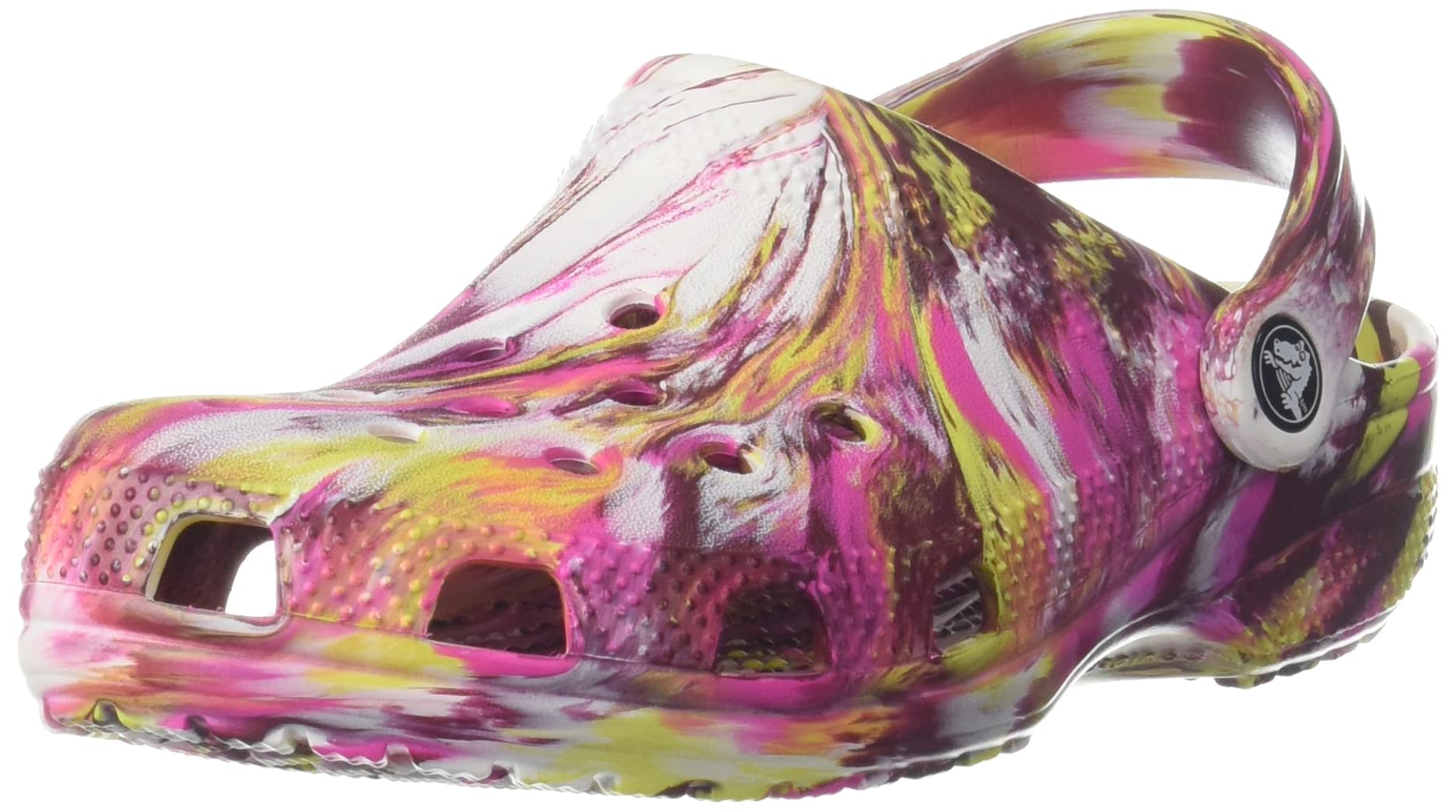 Crocs Unisex Adult Electric Pink/Multi Classic Clogs 206867-6RW-M11 (B09NM9V1D4) Amazon Price History, Amazon Price Tracker