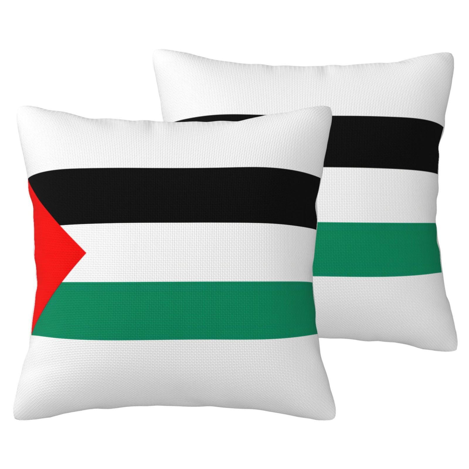 Taies d'oreiller Palestine lin : la solution pour un salon personnalisé et fier