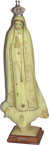 Miniatura 3 de Tierra santa mercado nuestra Señora de Fátima fósforo luz en la oscuridad Estatua de la tierra santa13.8inch (14inches)