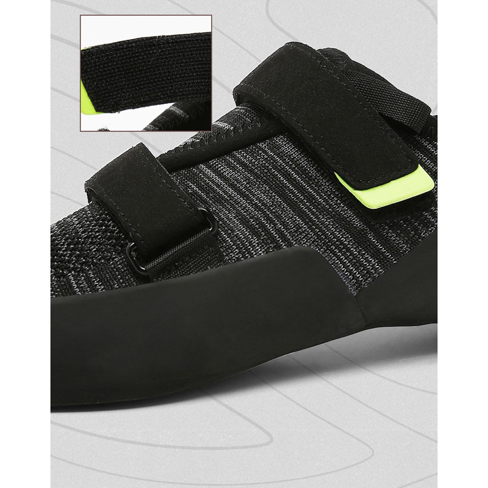 Scarpette da Arrampicata per Ragazzi,Scarpe da Arrampicata Unisex,Traspirante Antiscivolo Scarpette da Arrampicata compatte Facile da Indossare e da togliere per Principianti Giovani