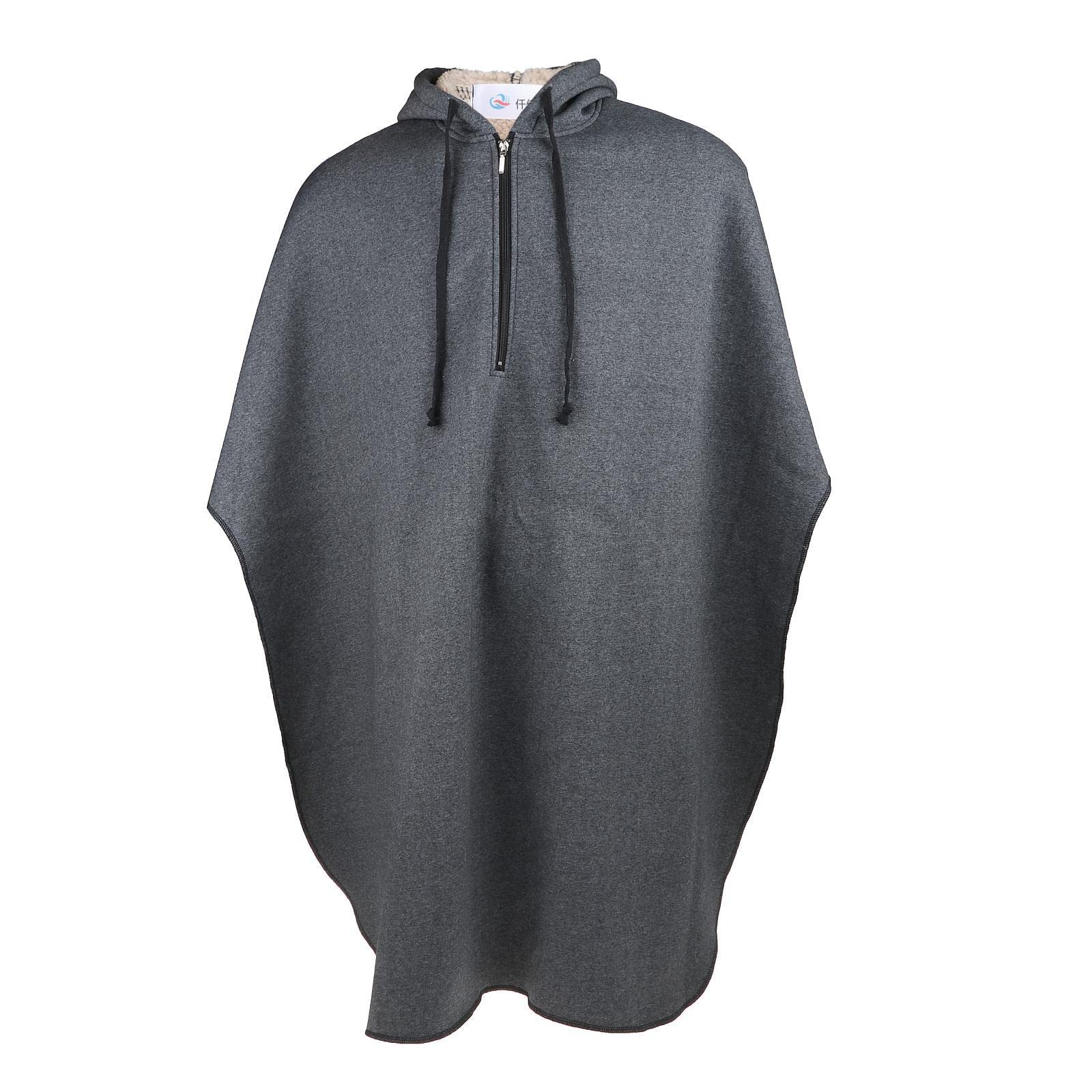 Perfeclan Hot Rollstuhl Ponchos mit Kapuze ärmellose Mäntel für Erwachsene