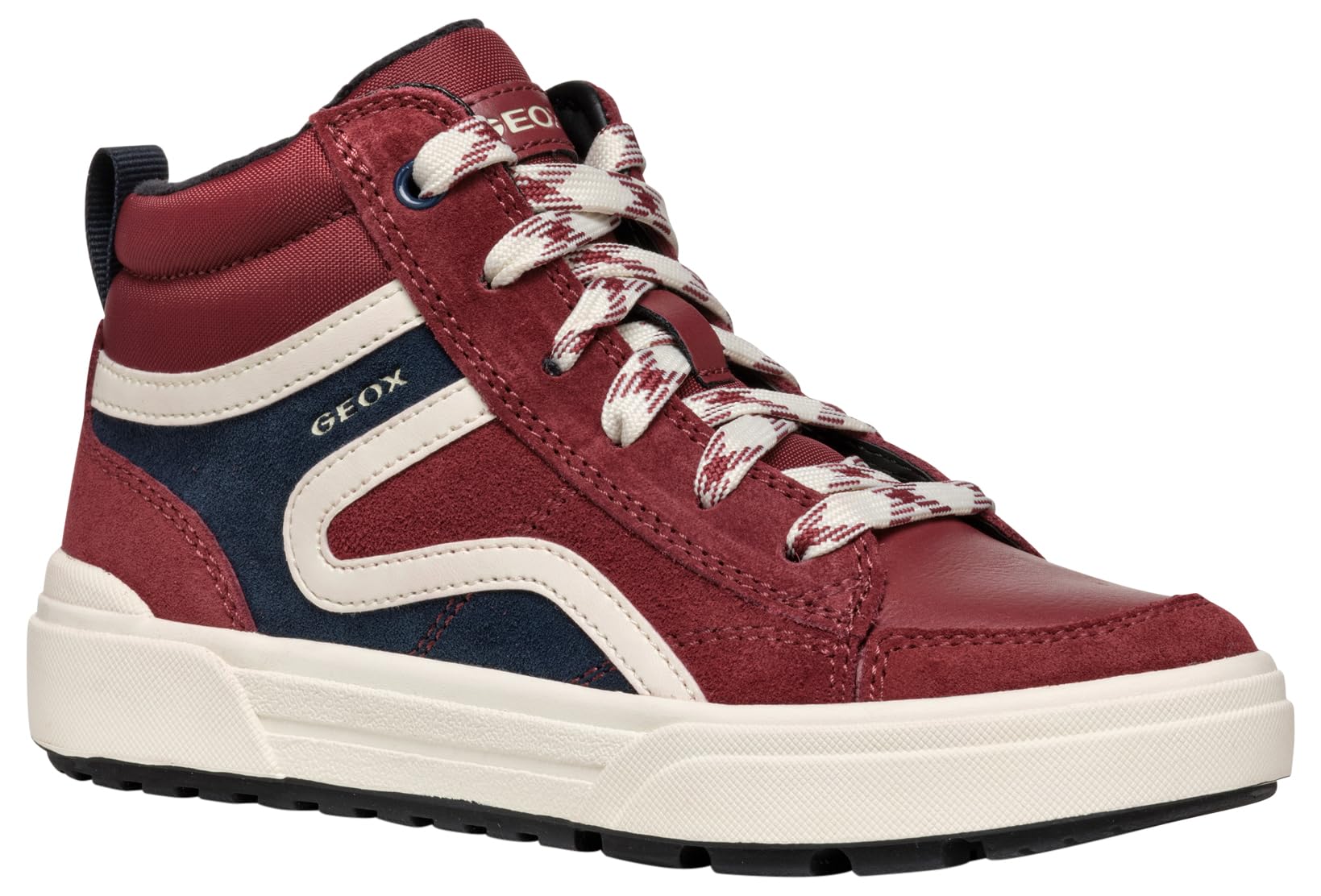 Geox J WEEMBLE BOY A Sneaker, 10 UK Child Red