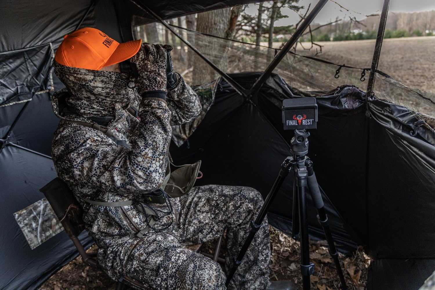 Tripod Lite Grip-N-RIP Lightweight Shooting Rest Tripod Gun Clamp - Lightweight Durable Design - Unmatched Packability and Adjustable Legs and Center Post