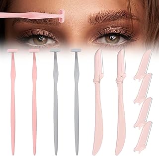 Maquinillas de afeitar de cejas para mujeres,...