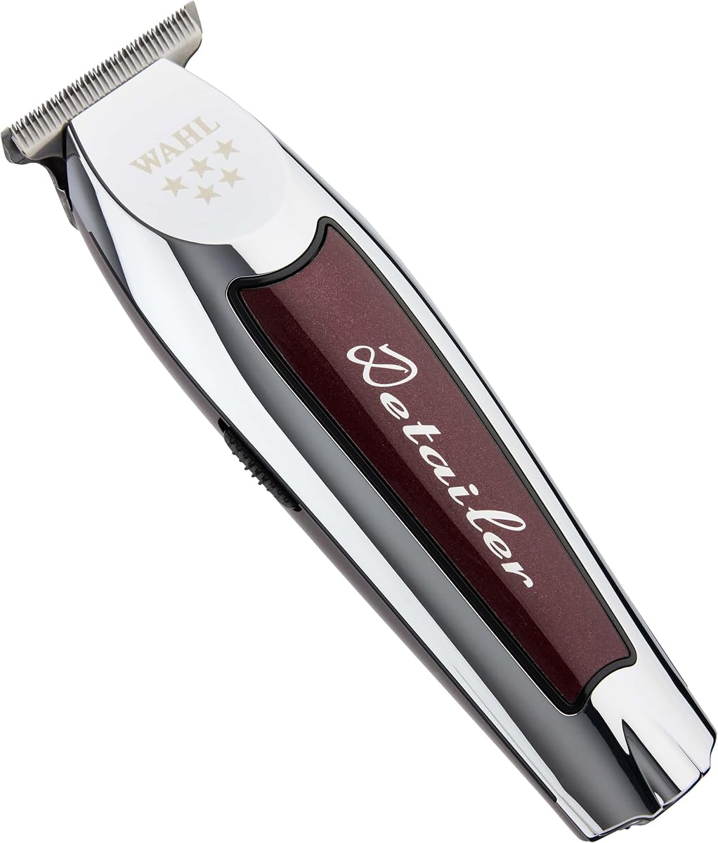 5 Star Cordless Detailer Li Trimmer, T-Wide Blade | Extended Blade for Lineups, Detailing & Bulk Removal, 100 Min Lithium-Ion Runtime, LED Indicator & Charging Stand