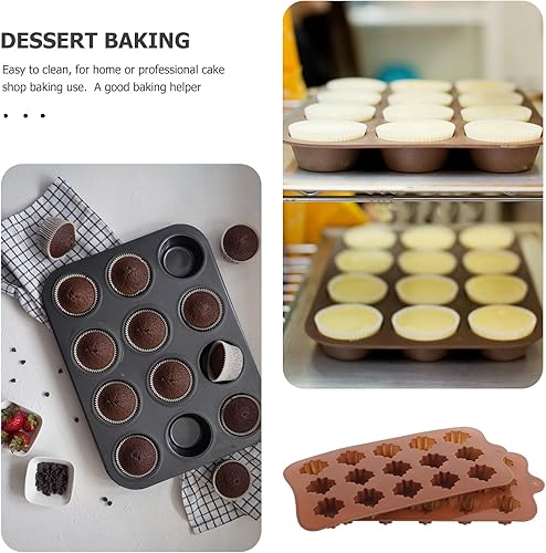 Miniatura 4 de 2 moldes de silicona para hojas de arce, moldes de fondant de otoño y otoño, molde de caramelo de chocolate para Acción de Gracias, Halloween,