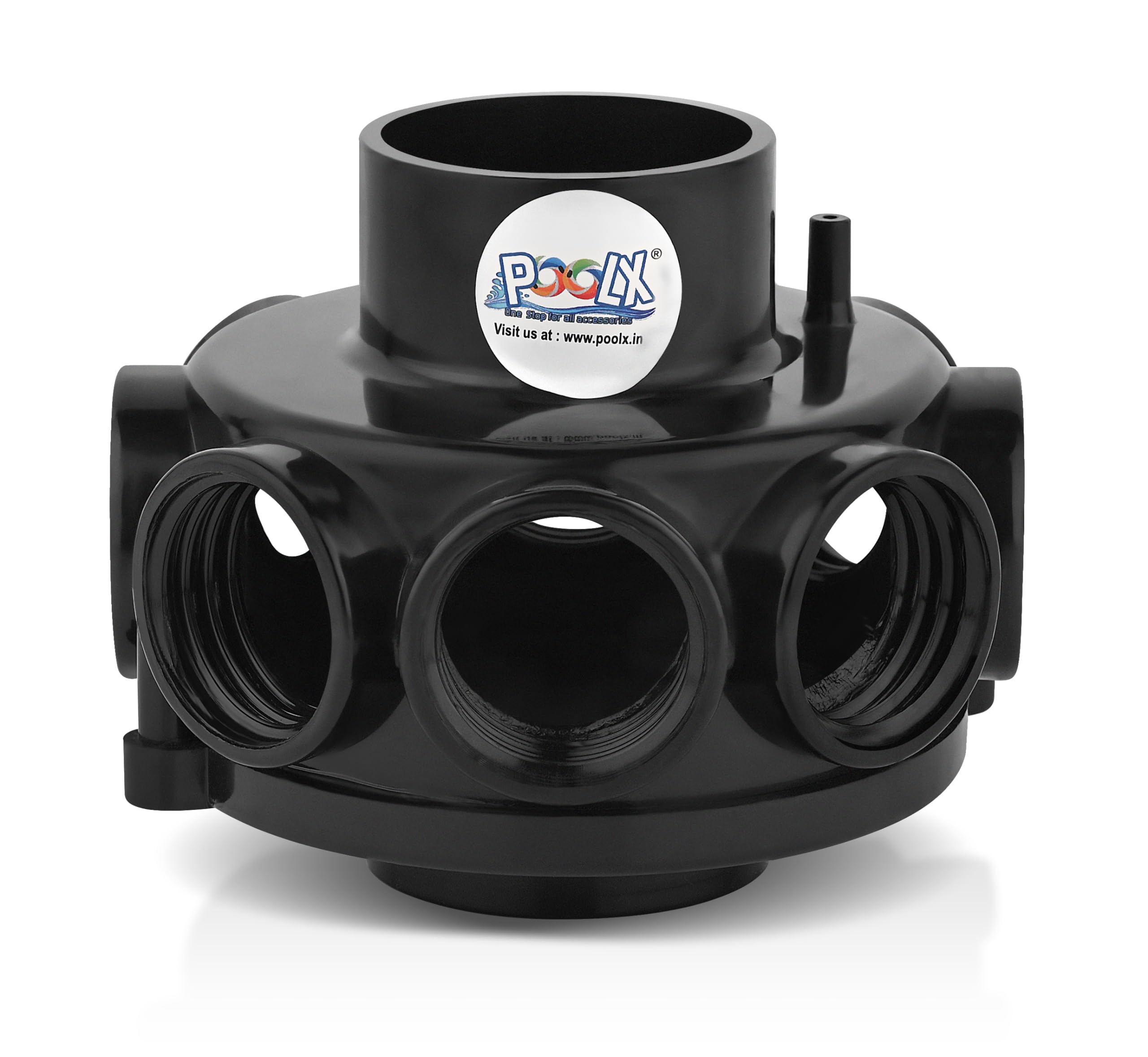POOLX - Hub for swimming pool filter size ranging from 400mm dia to 650mm dia top mounted filter 1