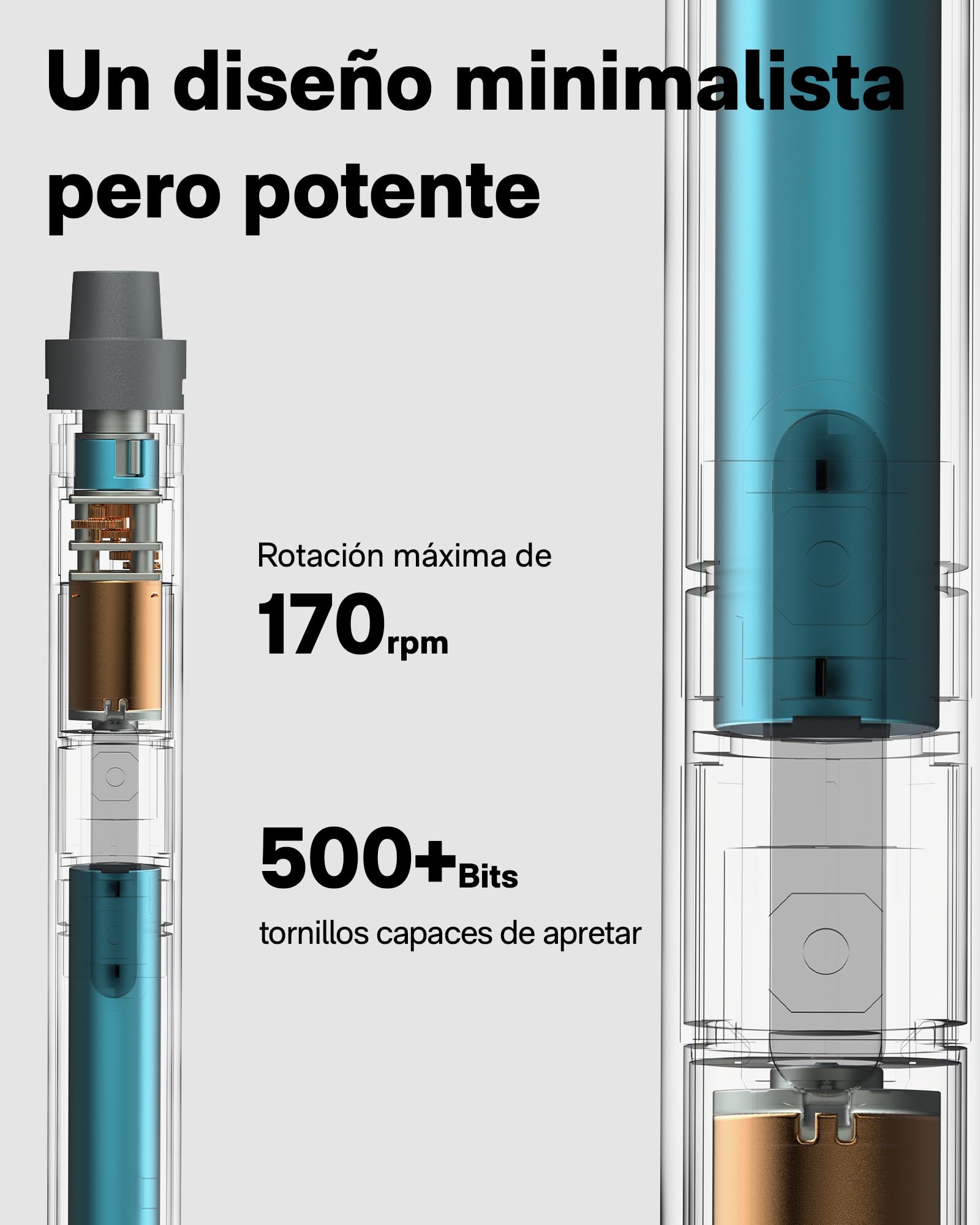 HOTO Destornillador Eléctrico Mini 25 en 1, Kit 3.7V Precisión, Recargable USB-C, Herramienta Magnética Compacta para Teléfono, Portátil, Cámara, Bricolaje y Reparación Electrónica