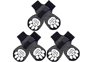 EXPAWLORER Anti-Slip Dog Socks: Stay Protected and Active All Year Long