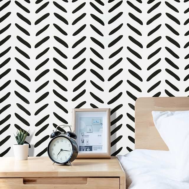 black and white contact paper