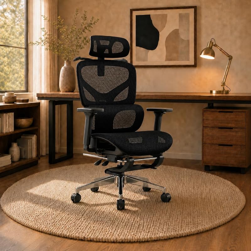 [Amazon] Laruno Cadeira de Escritório Ergonômica Soberano Preta 200kg

💰 R$ 664

🔗 Link: https://amzn.to/4i5C1OM

👉 C