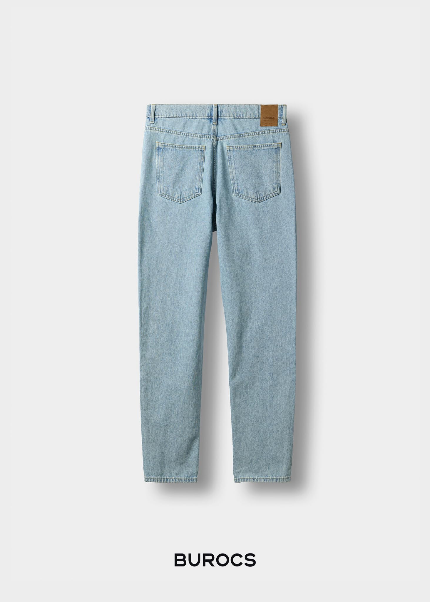 Herren Carrot Jeans mit Knopfleiste Jeanshose Streetwear Loose Denim Pants Karottenschnitt Lässig Männer