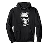 Frankenstein Portrait Classic Halloween Monster Horror Movie Pullover Hoodie