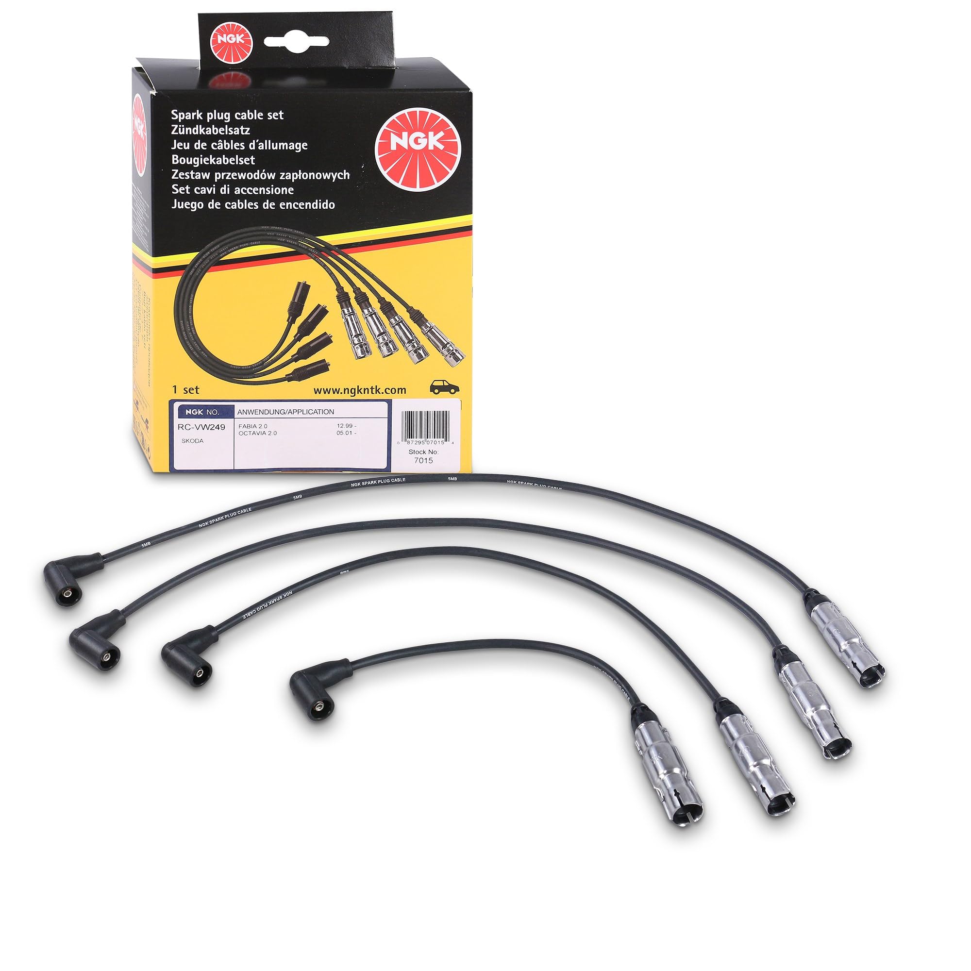 NGK ignition cable | RC-VW249, 7015