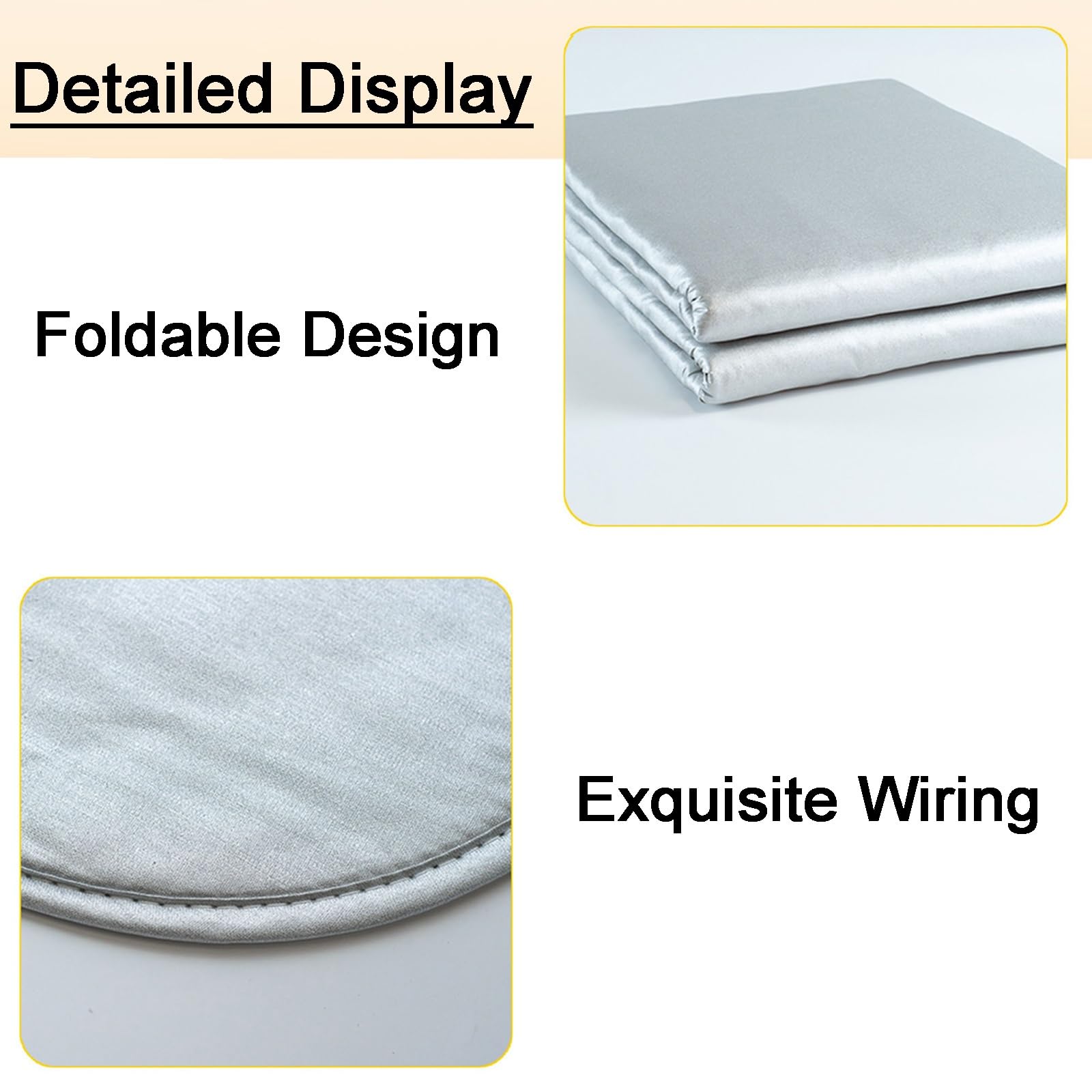 Telo Per Stirare 80x140cm - Copriasse Da Tavolo Universale - Foto 8