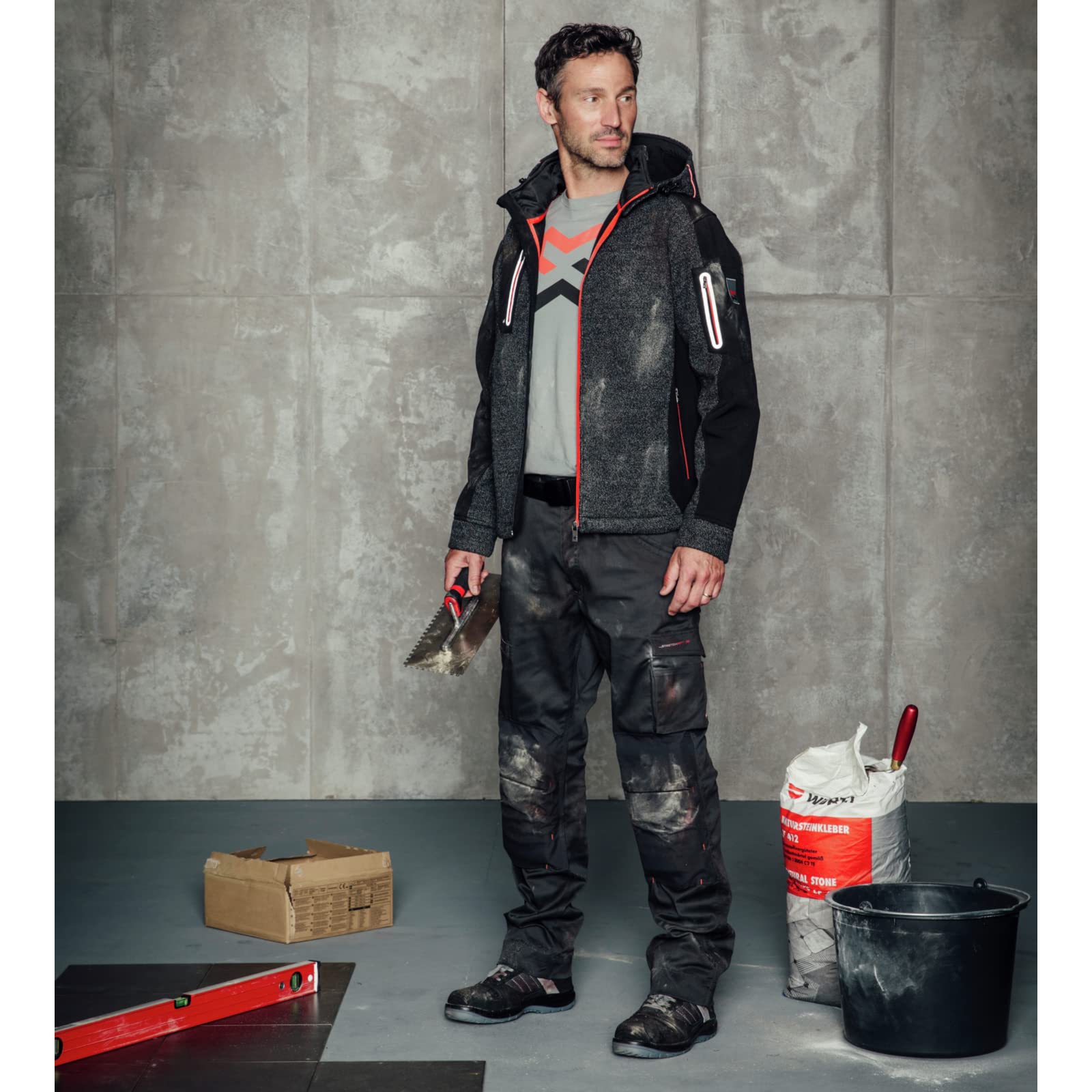 WüRTH MODYF Softshell de travail Hydra grise