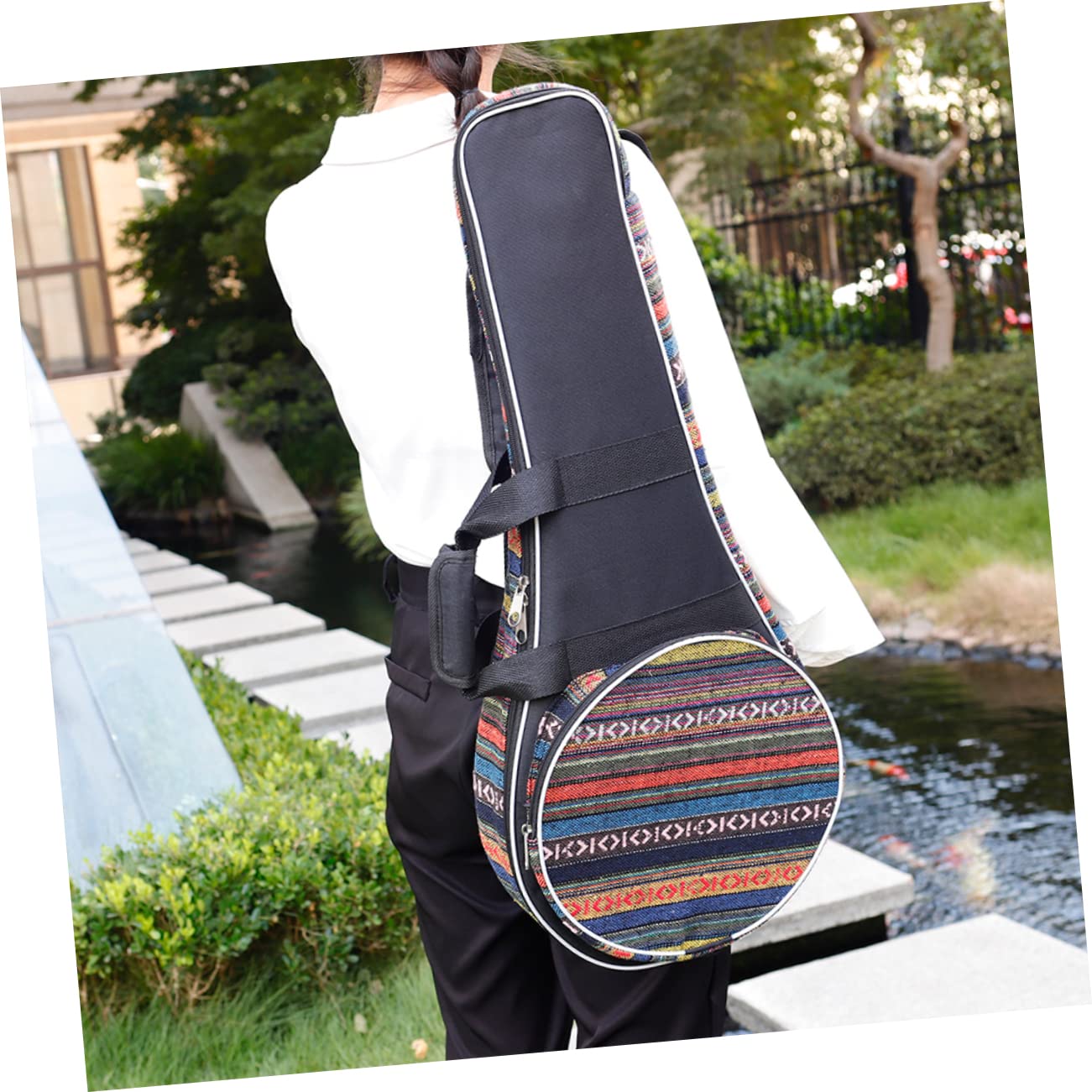 Paquet de Voyage Paquet à Dos Renforcé pour Mandoline Style National