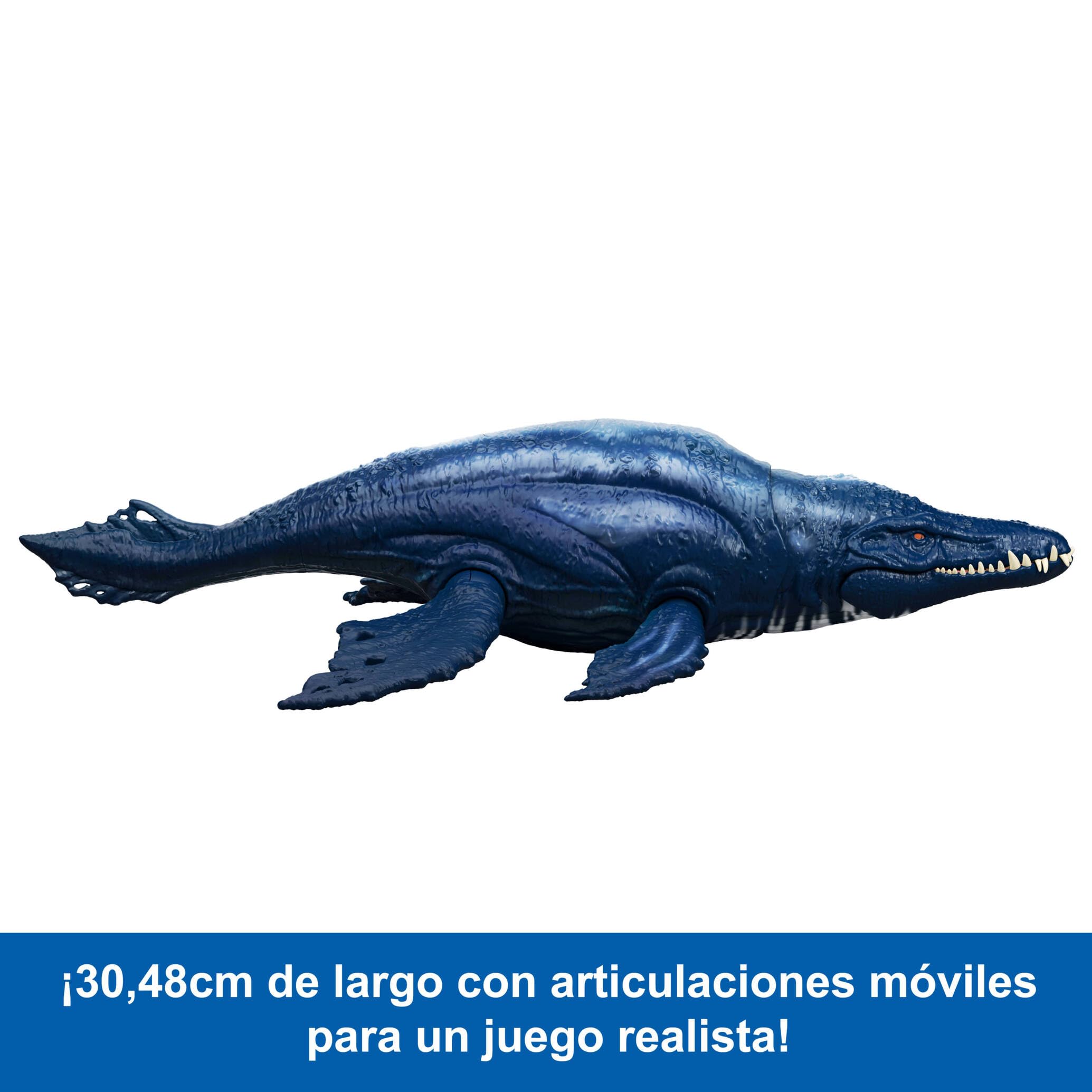 Mattel Jurassic World Rugido Salvaje Figuras de Dinosaurio con Ataque de mordisco en múltiples direcciones y Sonido, Juguete articulado, Juego Digital (Las Especies Pueden Variar), JKL79