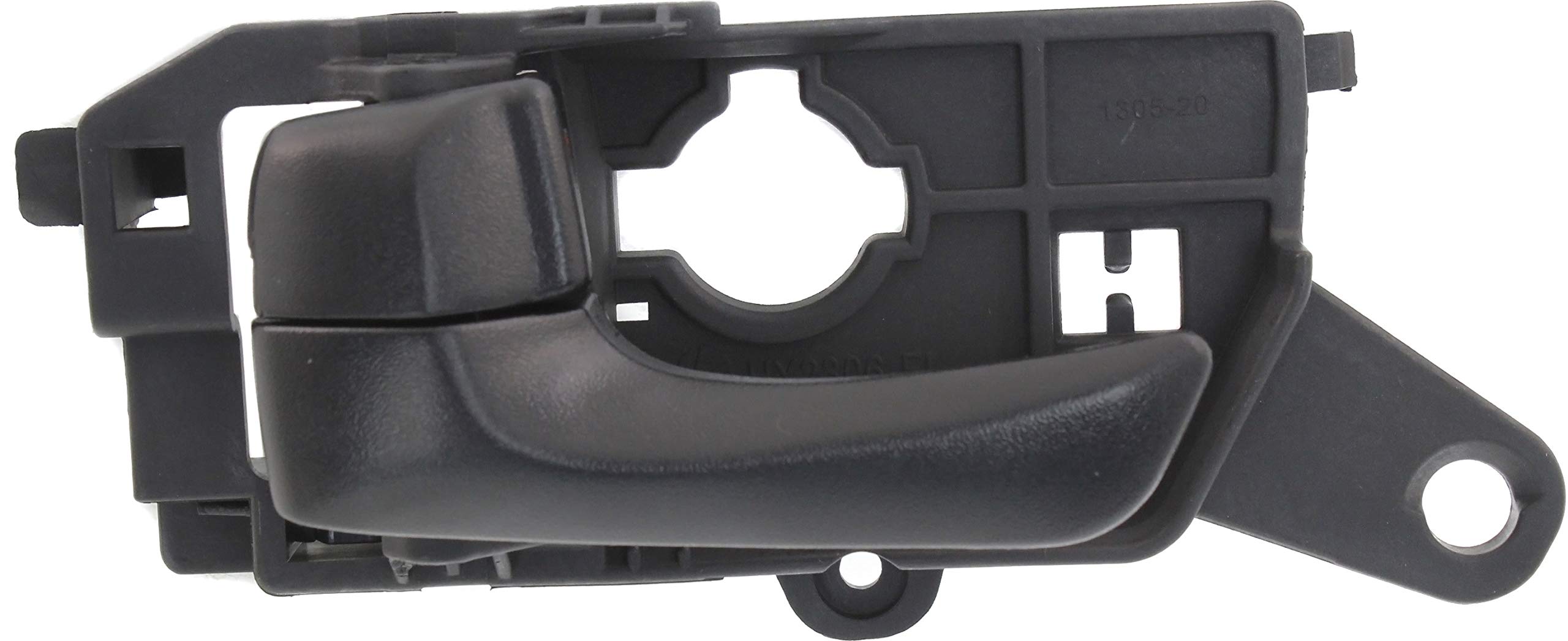 Evan Fischer Interior Door Handle Compatible with Sonata 08-10 Front LH Inside Textured Black