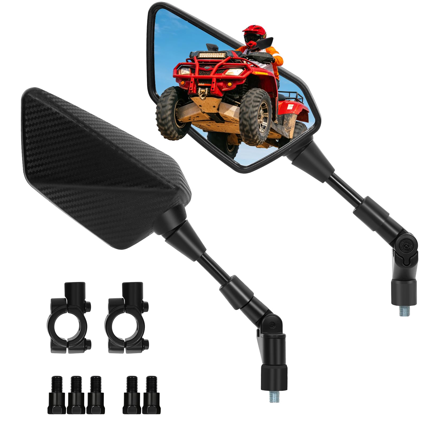 Photo 1 of Esploratori Motorcycle Side Rearview Mirrors