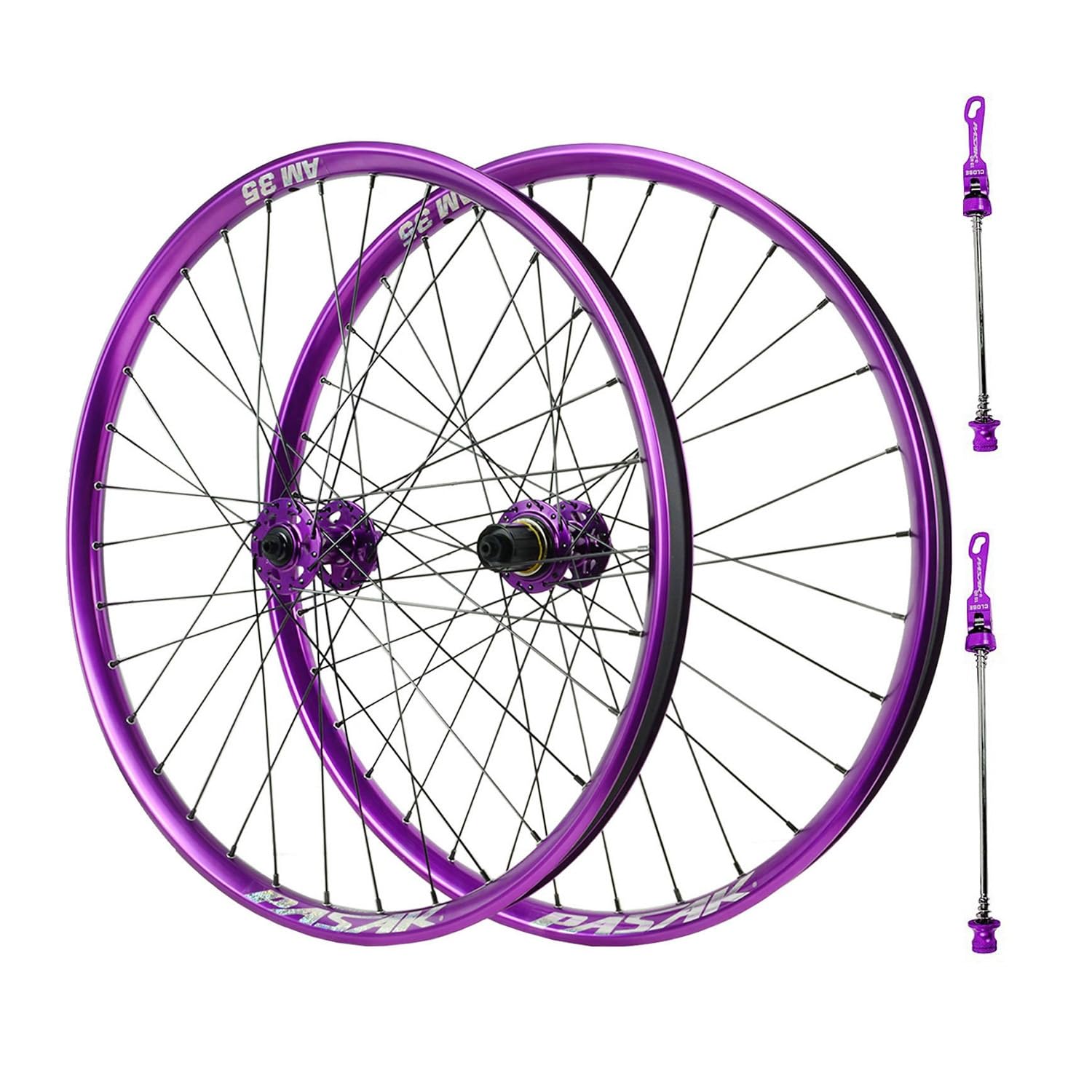 75T Trinquete 26 27,5 29 Pulgadas XC/Am Juego de Ruedas de Bicicleta de montaña 100/135mm QR, 8-12S