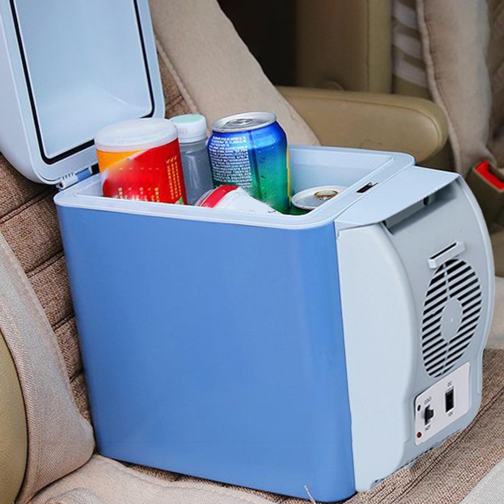 Refrigerador portátil, refrigerador de Viaje para Coche Calentador de Enfriador de Coche 7.5L For Bedroom, RV, Kitchen, Camping, Workplace