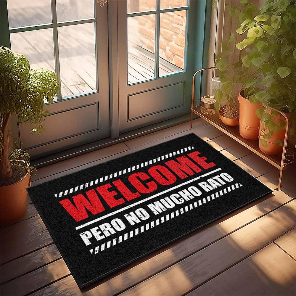 Paillasson amusant Bienvenue Pero No Mucho Rato 50x80 cm
