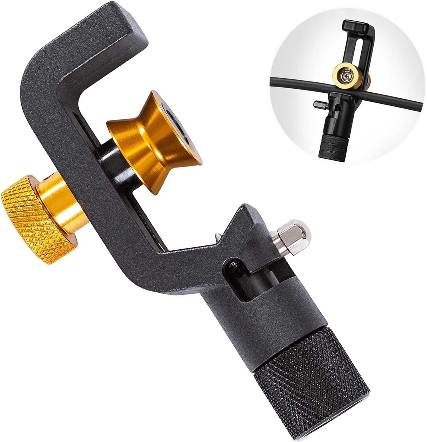 8-28MM Wire Stripper, FTTH Armored Fiber Optic Cable Stripper, Coaxial Mid Span Cable Stripper, Radial Cutter, Slitting Tools with Adjustable Cutting Depth, 5/16" to 1 1/8" Diameter