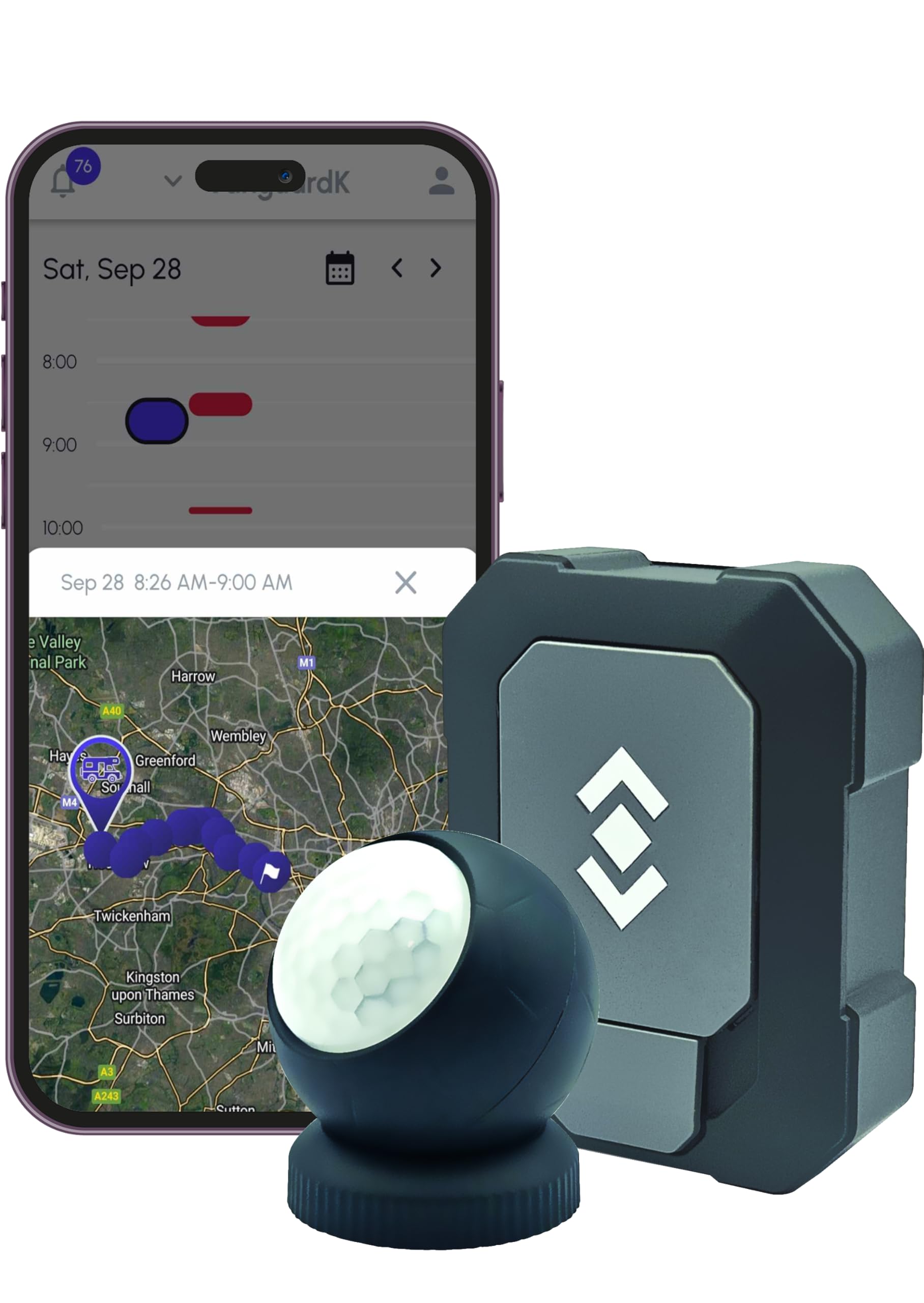 Vanguard - Systeme d'Alarme Connecté pour Les Camping Cars