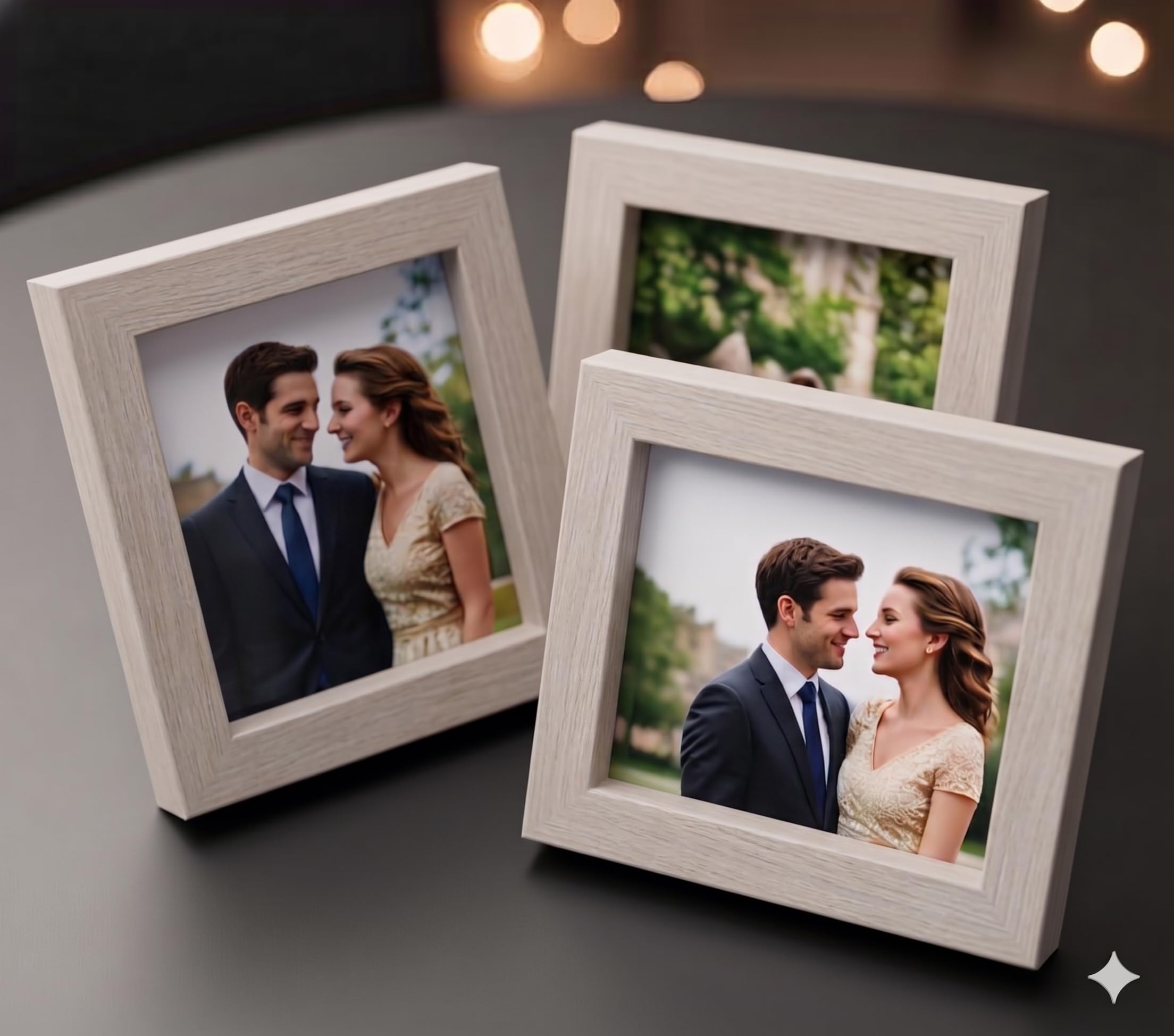 Stuthi Arts Photo Frame, 3x3 Inch, Square Picture Frame with -11