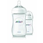 Philips AVENT BPA Free Natural Polypropylene Bottle, 9 Ounce, 2 Pack