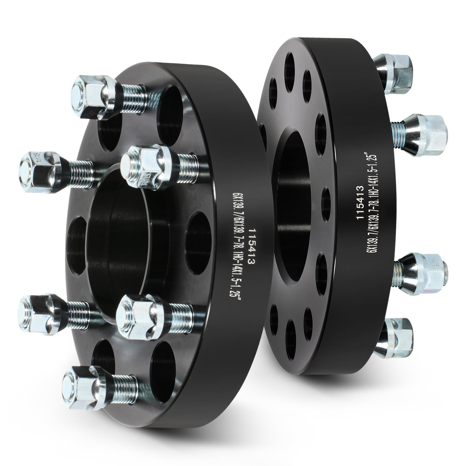 SCITOO 4Pcs 6x5.5 Wheel Spacers 1.25 inch for Chevy/for GMC
