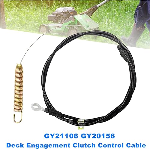 Miniatura 3 de El cable de control de la toma de fuerza GY21106 sustituye a John Deere GY20156 para el tractor cortacésped John Deere L100 y X300 Series