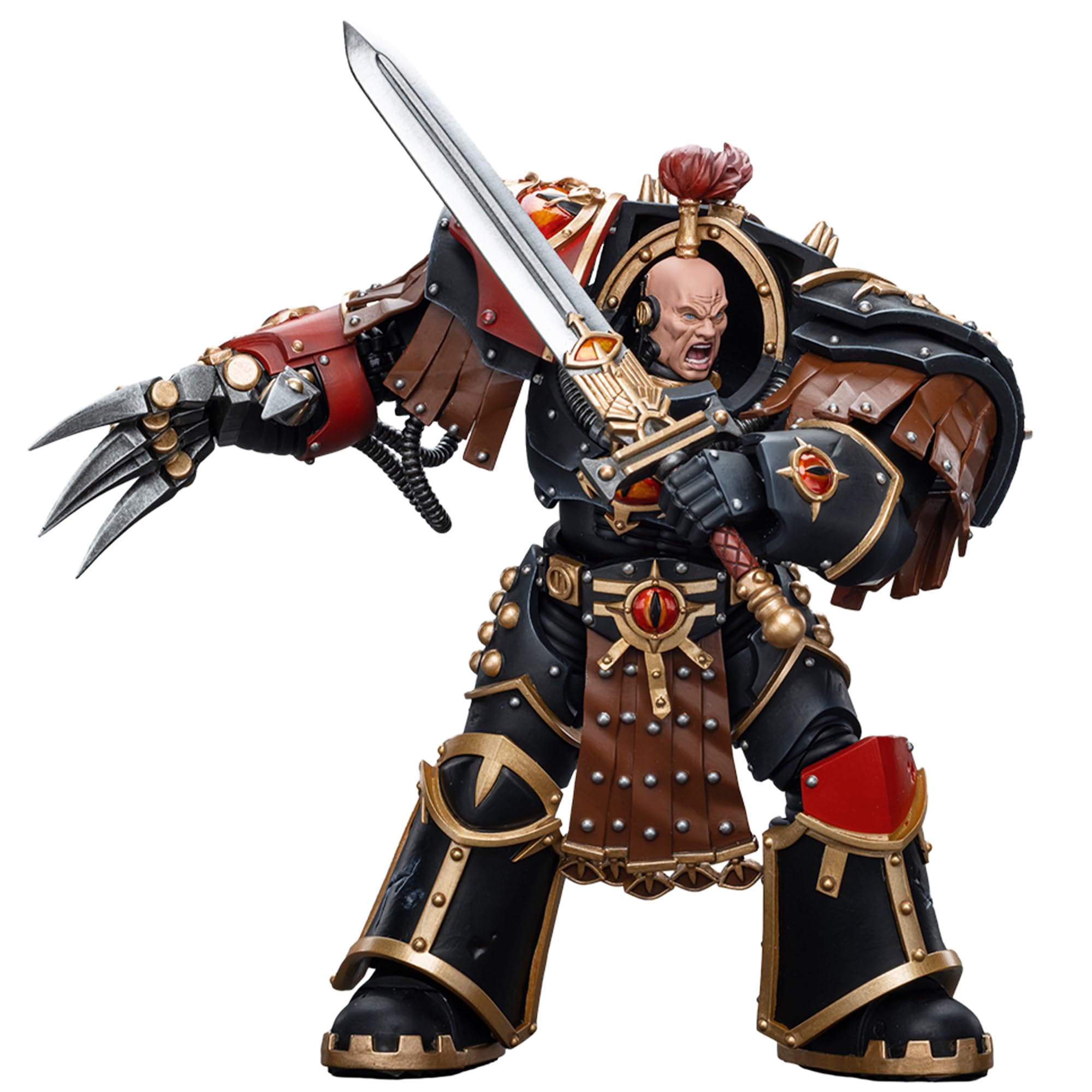 TOYVERSE JOYTOY 1/18 Warhammer The Horus Heresy, Sons of Horus Ezekyle Abaddon First Captain of The XVlth Legion, Movable Joints Character Model, 15+ Years Old โ image 1