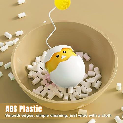 Miniatura 2 de Juguetes interactivos para gatos de interior, juguete de varita para gatitos con polluelos llorados, juguete giratorio para gatos, juguete